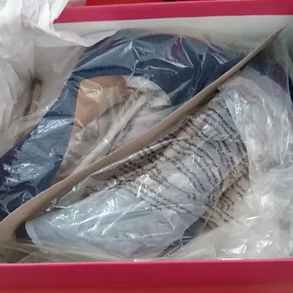 Brand New Denim heels